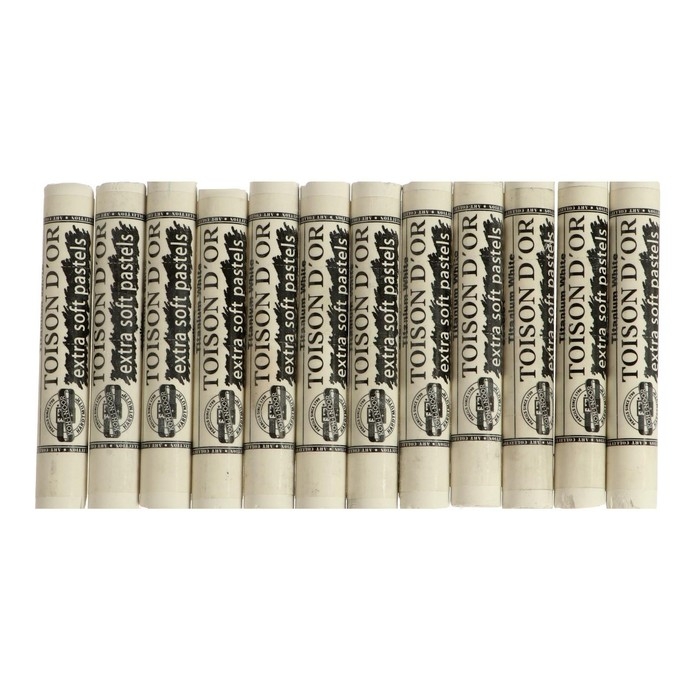 Набор пастели сухой Koh-I-Noor TOISON D`OR EXTRA SOFT 8550, титановый белый, 12 штук в наборе Набор пастели сухой Koh-I-Noor TOISON D`OR EXTRA SOFT 8550, титановый белый, 12 штук в наборе