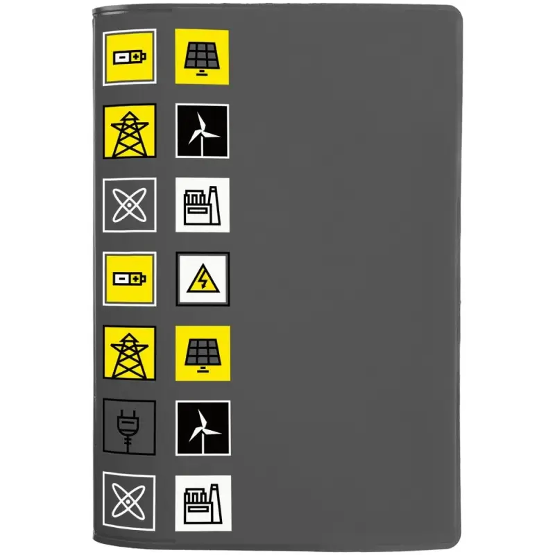 Обложка для паспорта Industry, энергетика Обложка для паспорта Industry, энергетика