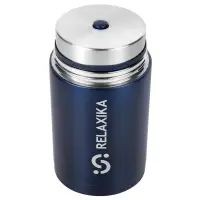 Термос для еды Relaxika 1000, темно-синий
