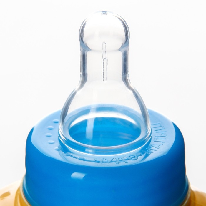 Бутылочка для кормления &laquo;Собачка Лу&raquo;, классическое горло, 250 мл., от 0 мес., приталенная, с ручками