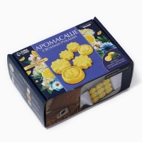 Аромасаше своими руками. Набор для создания ароматической фигурки из соевого воска «Желтые цветы» Аромасаше своими руками. Набор для создания ароматической фигурки из соевого воска «Желтые цветы»
