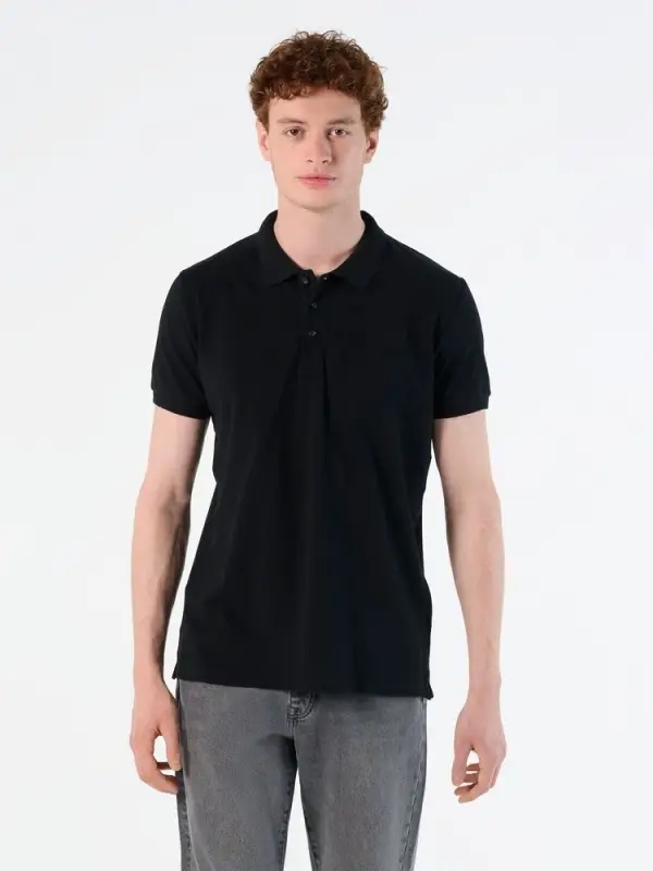 Рубашка поло мужская Phoenix Men темно-синяя, размер S