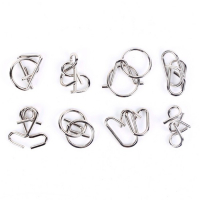 Головоломка металлическая &laquo;Загадки пиратов&raquo;, набор 8 шт.