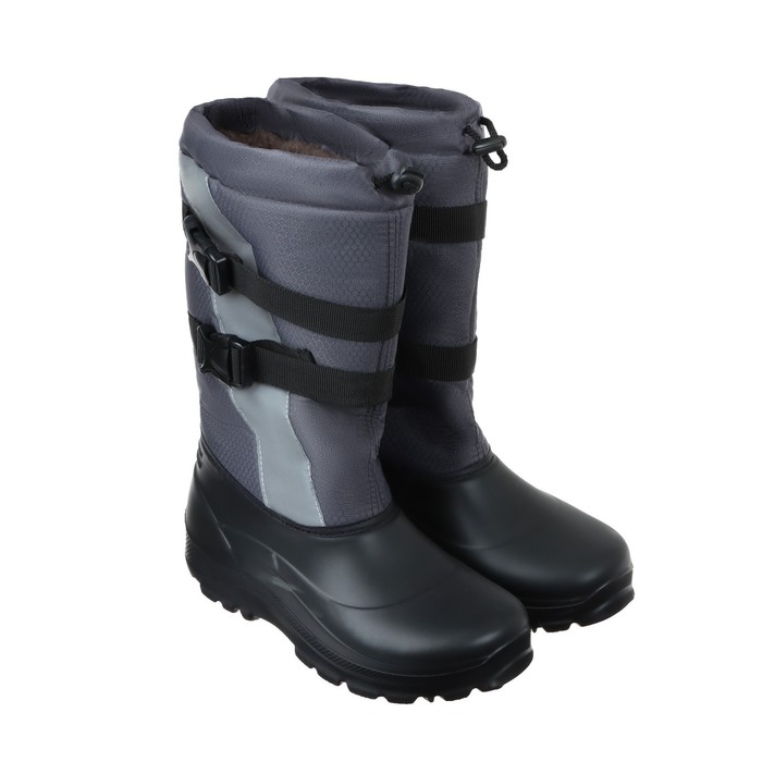 Сапоги мужские из ЭВА с комбинированным верхом, до -30°С, размер 45-46, цвет серый + чёрный Сапоги мужские из ЭВА с комбинированным верхом, до -30°С, размер 45-46, цвет серый + чёрный