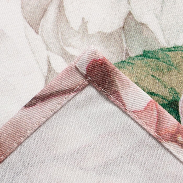 Кухонный набор "Этель" Пионы полотенце 40х73 см, прихватка 19х19 см, фартук 60х65+/-5см