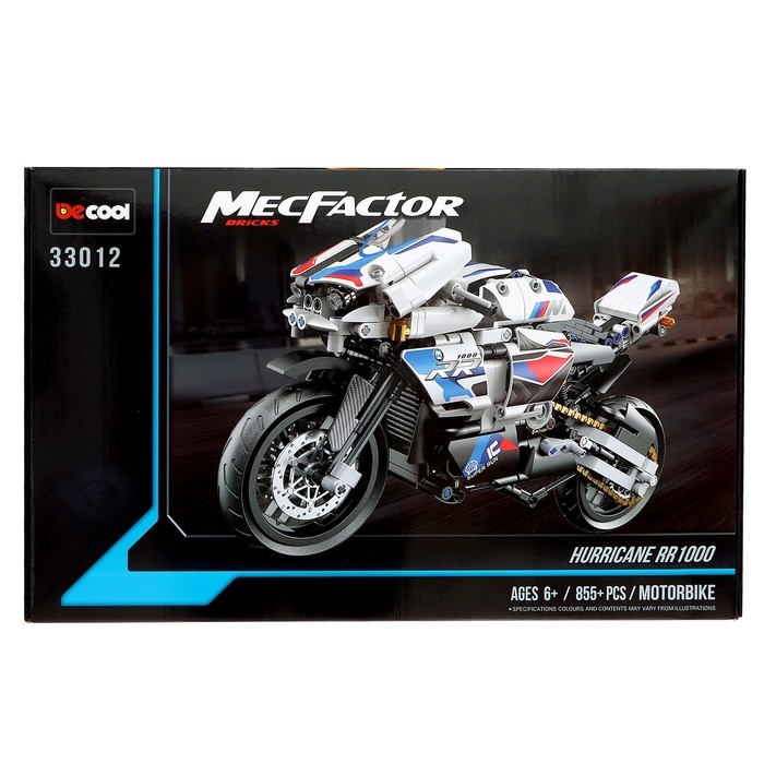 Конструктор Техно «Ураган RR1000», 855 деталей Конструктор Техно «Ураган RR1000», 855 деталей