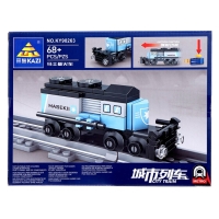 Конструктор &laquo;ЖД. Контейнеровоз&raquo;, с запуском, 68 деталей