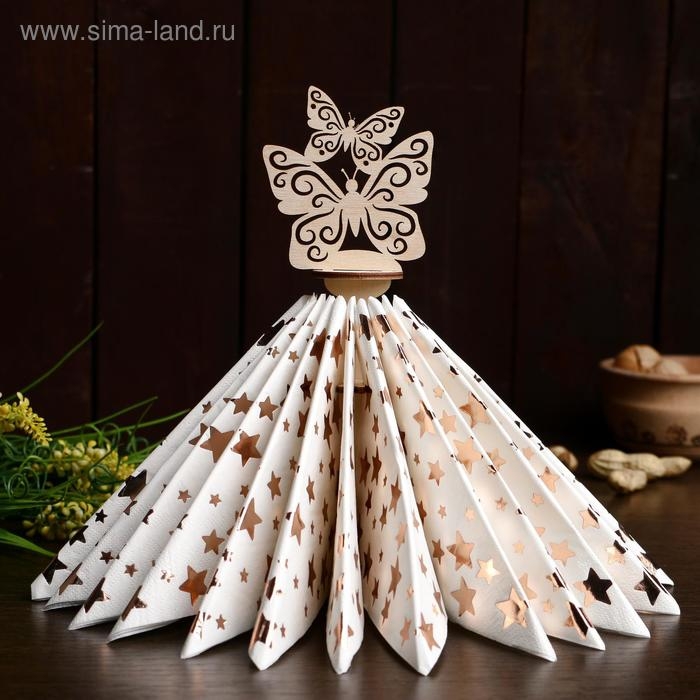 Салфетница &laquo;Бабочки&raquo;, 22&times;12&times;0,3 см