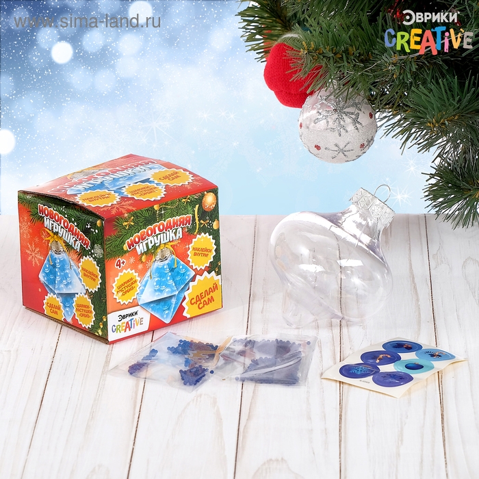 Набор для опытов «Новогодняя игрушка» Набор для опытов «Новогодняя игрушка»