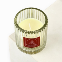 Свеча интерьерная "Счастливого нового года", аромат корица, 7,5 х 8,6 см Свеча интерьерная "Счастливого нового года", аромат корица, 7,5 х 8,6 см