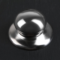 Ручка для крышки на посуду Доляна «Металлик», d=5,5 см, цвет серебристый Ручка для крышки на посуду Доляна «Металлик», d=5,5 см, цвет серебристый