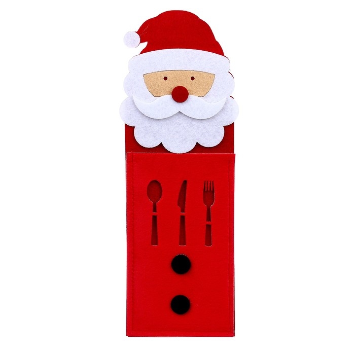 Конверт для столовых приборов &laquo;Новый год&raquo;, виды МИКС