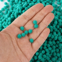 Набор текстильных деталей для декора. Помпоны для творчества «Зелёные», 55 гр Набор текстильных деталей для декора. Помпоны для творчества «Зелёные», 55 гр