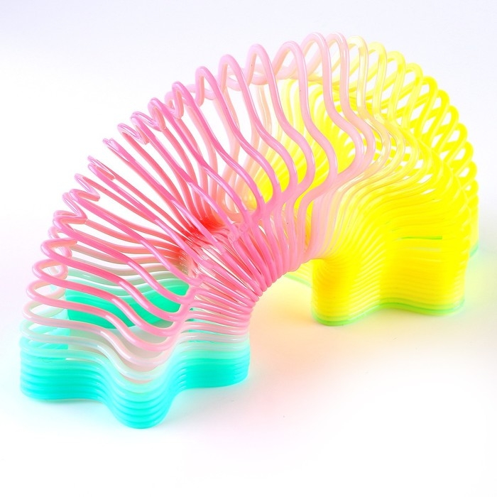 Новогодний подарок. Пружинка - радуга &laquo;Дракоша&raquo;, в форме звезды, цвета МИКС, d = 5 см, в коробке