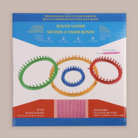 Набор для вязания «Лумы», d = 14/19/24/29 см, игла и крючок в комплекте, цвет разноцветный Набор для вязания «Лумы», d = 14/19/24/29 см, игла и крючок в комплекте, цвет разноцветный