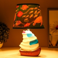 Настольная лампа "Корабль" Е14 15Вт 20х20х33 см RISALUX Настольная лампа "Корабль" Е14 15Вт 20х20х33 см RISALUX