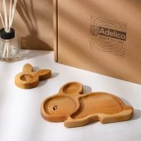 Пасхальный набор Adelica, менажница, подставка под яйцо, термонаклейки на 7 яиц, 22&times;18 см