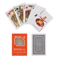 Карты игральные пластиковые 54 шт, 28 мкм, карта 6.5 х 9 см, черные Карты игральные пластиковые 54 шт, 28 мкм, карта 6.5 х 9 см, черные