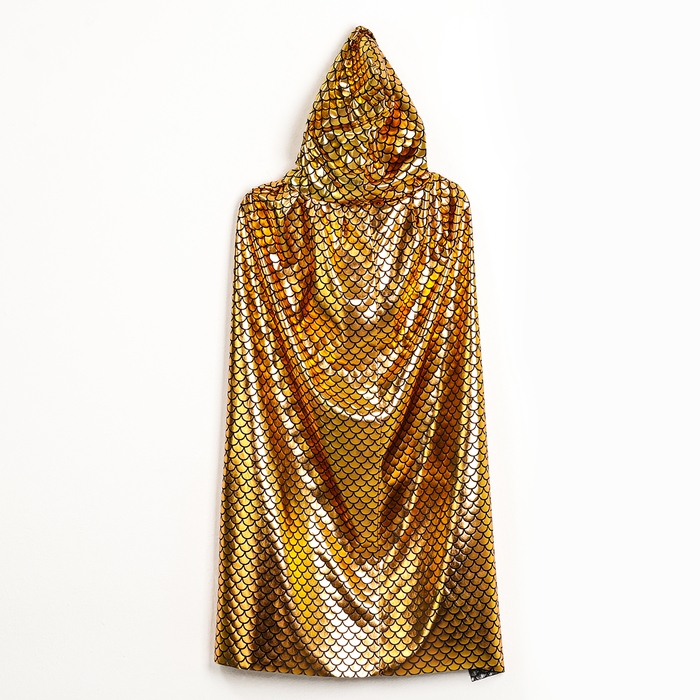 Карнавальный набор &laquo;Золотая Змейка&raquo;: плащ длина 80 см, маска