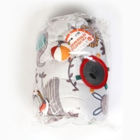 Развивающая игрушка &laquo;Подушечка Зверята&raquo;, прорезыватель, погремушка, зеркало, Крошка Я