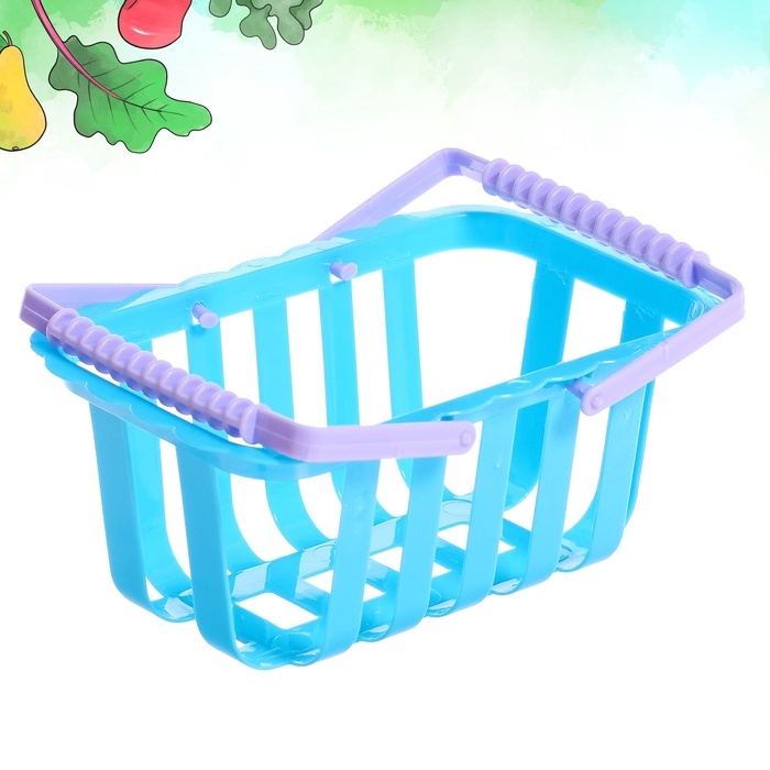 Игрушечная продуктовая корзина «Магазинчик» Игрушечная продуктовая корзина «Магазинчик»