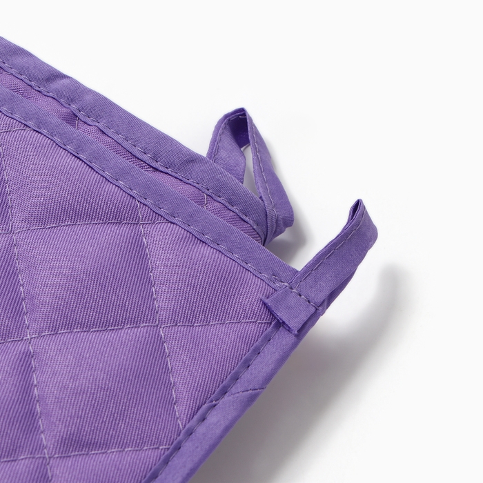 Набор кух."Сирень" варежка-прих.20х27см, прихватка 17х17см 100% п/э