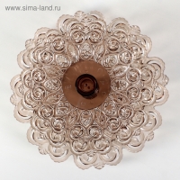 Фруктовница 3-х ярусная «Мелодия», d=16 см, 21 см, 27 см, цвет кофейный Фруктовница 3-х ярусная «Мелодия», d=16 см, 21 см, 27 см, цвет кофейный