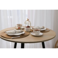 Салфетка сервировочная на стол Доляна «Лофт», d=38 см, цвет песочный Салфетка сервировочная на стол Доляна «Лофт», d=38 см, цвет песочный