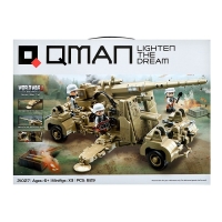 Конструктор Вторая мировая война &laquo;Зенитное орудие&raquo;, 829 деталей