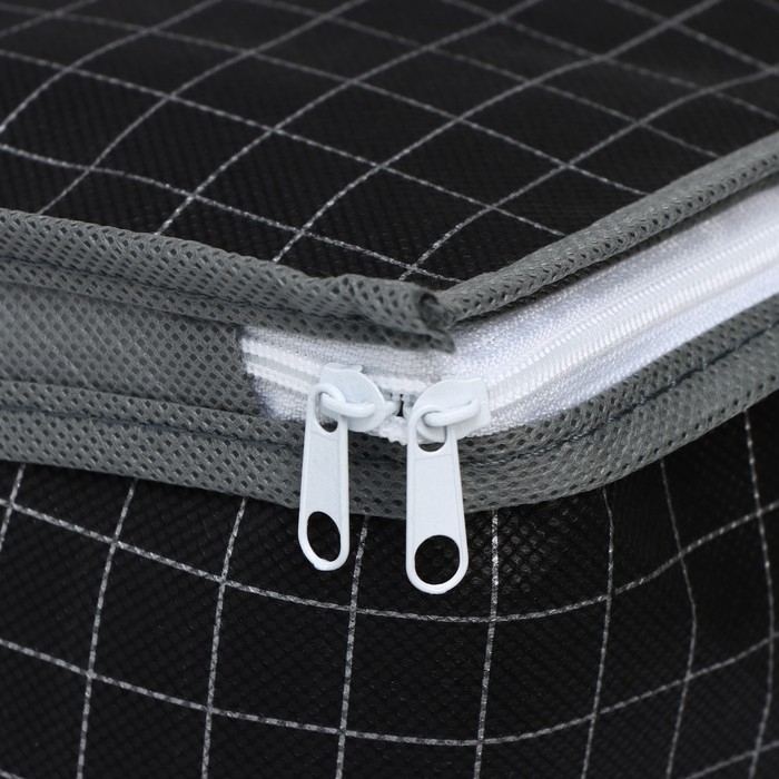 Кофр для хранения вещей Доляна &laquo;Кло&raquo;, 45&times;30&times;20 см, цвет чёрный