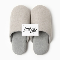 Тапочки женские, ECO размер 38-39, цвет бежевый