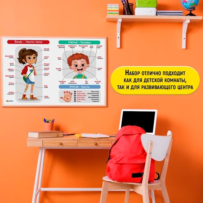 Обучающие плакаты «Учим английский язык» Обучающие плакаты «Учим английский язык»