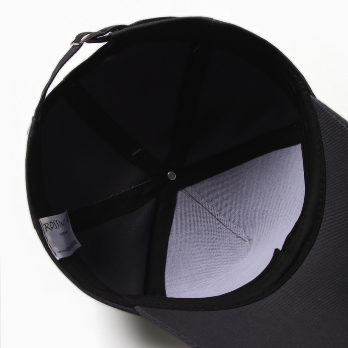 Бейсболка для мальчика, цвет тёмно-серый, размер 54 Бейсболка для мальчика, цвет тёмно-серый, размер 54