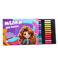 Мелки для волос, 36 шт. Мелки для волос, 36 шт.