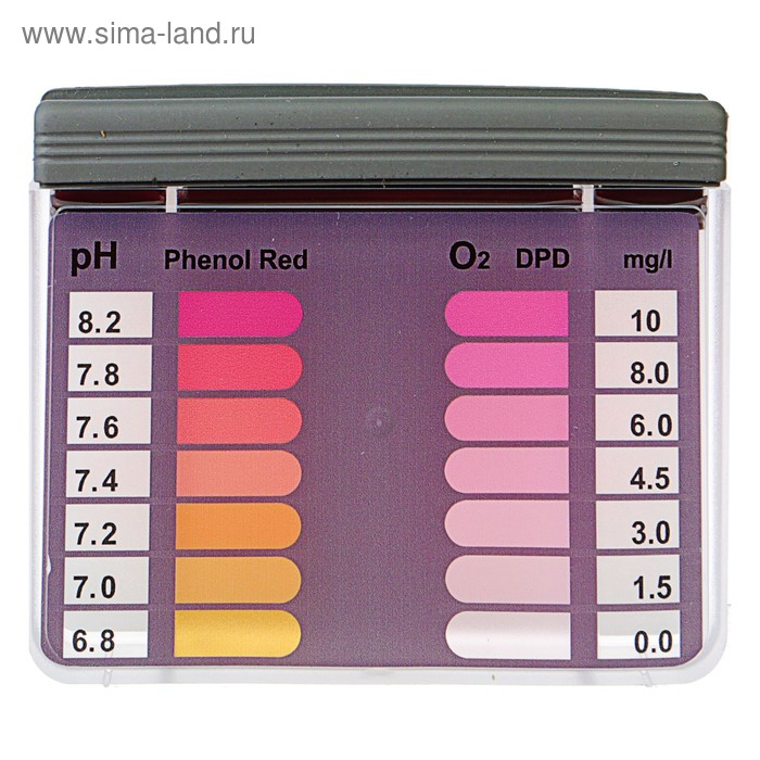 Тестер для измерения активного кислорода и ионов водорода в воде бассейна