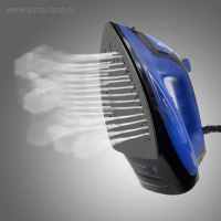 Утюг Centek CT-2360, 1600 Вт, антипригарная подошва, 200 мл, чёрно-синий Утюг Centek CT-2360, 1600 Вт, антипригарная подошва, 200 мл, чёрно-синий