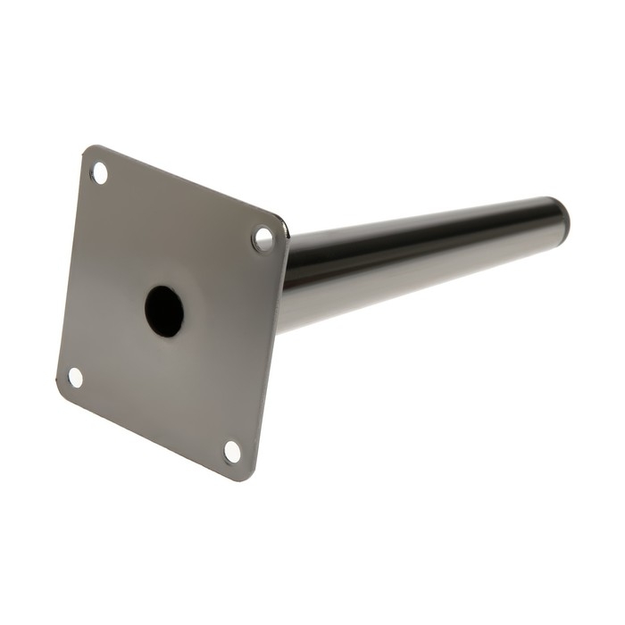 Опора мебельная CAPPIO OP08,h=200 мм,толщ площ 1,8, цвет глянцевый черный Опора мебельная CAPPIO OP08,h=200 мм,толщ площ 1,8, цвет глянцевый черный