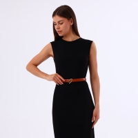 Ремень женский, ширина 2,2 см, пряжка металл, цвет рыжий Ремень женский, ширина 2,2 см, пряжка металл, цвет рыжий