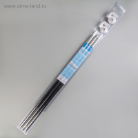 Карниз для ванной комнаты п-образный, 90&times;90&times;90 см, нержавеющая сталь