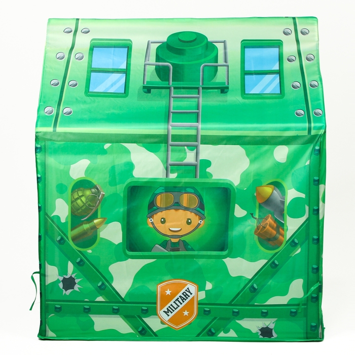 Палатка детская игровая «Военный штаб», домик, 103 × 69 × 93 см Палатка детская игровая «Военный штаб», домик, 103 × 69 × 93 см