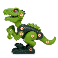 Конструктор винтовой &laquo;Тиранозавр&raquo;, с электрическим шуруповёртом, 19 деталей