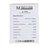 Компьютерные колонки 2.1 LuazON LPCK-02, 2x3Вт, сабвуфер 5Вт, 80дБ, Jack 3.5, USB, синяя Компьютерные колонки 2.1 LuazON LPCK-02, 2x3Вт, сабвуфер 5Вт, 80дБ, Jack 3.5, USB, синяя