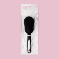 Расчёска массажная, 7 × 24 см, цвет чёрный/белый Расчёска массажная, 7 × 24 см, цвет чёрный/белый