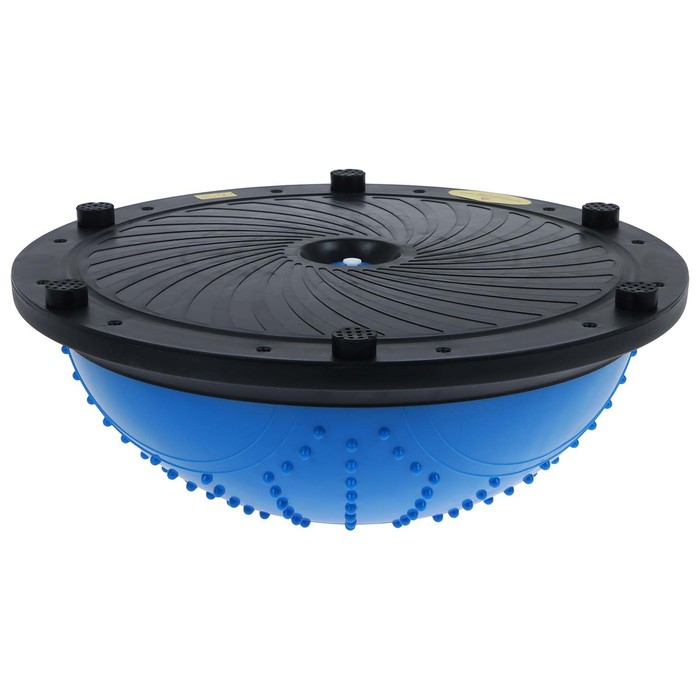 Полусфера BOSU гимнастическая ONLYTOP, массажная, с насосом, 46х20 см, цвет синий Полусфера BOSU гимнастическая ONLYTOP, массажная, с насосом, 46х20 см, цвет синий