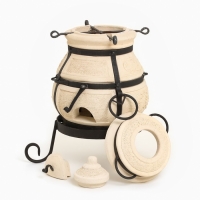 Набор Тандыр Кочевник: тандыр, подставка, чехол, решетка Набор Тандыр Кочевник: тандыр, подставка, чехол, решетка