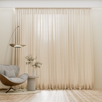 Штора SL HOME "Facile", 140х270 см, лен 100%, 210 гр/м2 Штора SL HOME "Facile", 140х270 см, лен 100%, 210 гр/м2