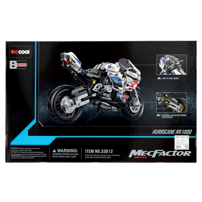 Конструктор Техно «Ураган RR1000», 855 деталей Конструктор Техно «Ураган RR1000», 855 деталей