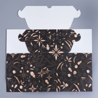 Коробка складная на 4 капкейков с окном &laquo;Время волшебства&raquo;, 16 х 16 х 10 см, Новый год