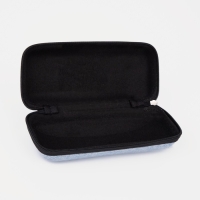 Футляр для очков на молнии, длина 17 см, цвет голубой Футляр для очков на молнии, длина 17 см, цвет голубой