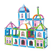 Конструктор магнитный &laquo;Построй свой дом&raquo;, 90 деталей